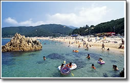 水晶浜海水浴場